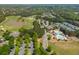 Gorgeous aerial view of golf course, community pool, tennis courts, playground, and clubhouse at 7048 Bennington Ln, Cumming, GA 30041
