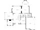 First floor layout featuring kitchen, dining room, living room, Gathering room, garage, office, and a foyer at 6325 Haddington Ln, Suwanee, GA 30024
