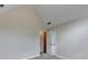 Bedroom with vaulted ceilings and neutral-toned walls and carpet at 430 Tara Oaks Ct, Lawrenceville, GA 30043