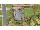 Overhead shot of a home with lush landscaping and a well-maintained lawn at 2455 Stonevalley Ln, Cumming, GA 30041