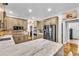 Spacious kitchen features a large island with marble countertops and stainless steel appliances at 2455 Stonevalley Ln, Cumming, GA 30041