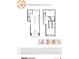 Floor plan for a two-story Stack Residences Showman at 962 Bibbs Circle # 5, Atlanta, GA 30318