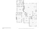 Layout of first floor with kitchen, living room, dining room and primary bedroom suite at 5455 Malone Ct, Powder Springs, GA 30127