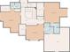 Second story floorplan outlines bedrooms and bathrooms in home at 5455 Malone Ct, Powder Springs, GA 30127