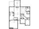 Detailed floor plan of the home's layout, showcasing the arrangement of rooms and spaces at 670 Park Place Way, Social Circle, GA 30025