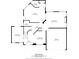 Detailed floor plan showing the layout of the first floor including kitchen and Gathering room at 1575 Wynridge Pointe, Alpharetta, GA 30005