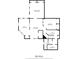 Layout of home featuring the primary bedroom, living room, and kitchen at 1575 Wynridge Pointe, Alpharetta, GA 30005