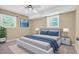 Inviting bedroom with neutral tones, plenty of natural light, and modern decor at 1445 Woodhill Dr, Marietta, GA 30066