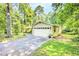 Spacious detached garage with room for parking and extra storage at 1445 Woodhill Dr, Marietta, GA 30066