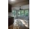 Eat-in kitchen featuring bright natural light, recessed lights and ceiling fan at 1910 Glynmoore Dr, Lawrenceville, GA 30043
