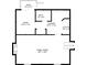 Basement floor plan featuring a Gathering room, laundry, bath, utility and deck at 2081 Old Peachtree Road Northeast Rd, Lawrenceville, GA 30043