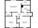 Second floor plan highlighting primary bedroom with walk-in closet and bath, plus two additional bedrooms at 2081 Old Peachtree Road Northeast Rd, Lawrenceville, GA 30043