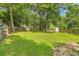 Spacious backyard with lush green grass and privacy fence at 512 Allendale Dr, Decatur, GA 30032