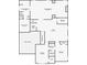 Detailed floor plan showcasing the layout of bedrooms, bathrooms, closets, and living spaces at 5473 Heatherbrooke Nw Dr, Acworth, GA 30101