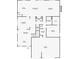 A floorplan of the home showing layout of kitchen, living room, bedrooms, and garage at 5473 Heatherbrooke Nw Dr, Acworth, GA 30101