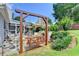 The home's outdoor area features a stone fire pit, grill, porch swing, and patio furniture, ideal for outdoor relaxation at 939 Flowers Xing, Lawrenceville, GA 30044