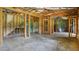 Unfinished basement with exposed framing, concrete floor, and open layout at 127 Grandmar Chase, Canton, GA 30115