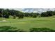 Expansive and scenic golf course view featuring lush green fairways, mature trees, and a clear blue sky at 127 Grandmar Chase, Canton, GA 30115