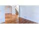 Spacious living room with hardwood floors and an open floor plan at 127 Grandmar Chase, Canton, GA 30115