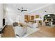 Expansive living space seamlessly integrating living room, dining area and kitchen at 1287 Star Ne Dr, Brookhaven, GA 30319
