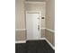 Apartment door with security features and a modern design at 1955 Nocturne Dr # 3105, Alpharetta, GA 30009