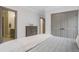 Comfortable bedroom featuring neutral colors, plush carpet, and modern fixtures at 49 Conifer Park Ln, Atlanta, GA 30342