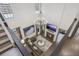 Overhead view of a living room featuring modern decor and ample seating at 49 Conifer Park Ln, Atlanta, GA 30342