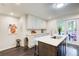 Bright, renovated kitchen with white countertops, stainless appliances, and a stylish island at 1105 Clairemont Ave # J, Decatur, GA 30030