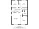 Third Floor floor plan shows bedrooms, baths, walk in closet and hallways at 2941 Foothill Trl, Marietta, GA 30066