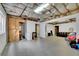 Unfinished basement featuring exposed beams and mechanicals at 4256 Weaver Se St, Smyrna, GA 30080