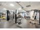 The fitness center is spacious and includes modern machines and equipment for a full body workout at 795 Hammond Dr # 1012, Atlanta, GA 30328