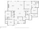 Detailed floor plan showcasing the layout of the home with labeled rooms and dimensions at 2335 Azalea Dr, Loganville, GA 30052