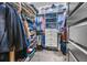 Organized walk-in closet with shelving, drawers, and ample hanging space for clothes and accessories at 150 Seals Rd, Dallas, GA 30157