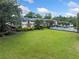 Aerial view of multi-Gathering community featuring pool, community buildings and lots of green space at 1468 Briarwood Ne Rd # 406, Brookhaven, GA 30319