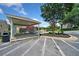 Community mailbox area with covered parking and lush landscaping at 1468 Briarwood Ne Rd # 406, Brookhaven, GA 30319