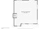 Basement floor plan showcasing the dimensions of the unfinished basement at 2416 Elmwood Se Cir, Atlanta, GA 30339