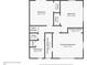 Floor 2 plan featuring the bedroom, bathroom, and closet dimensions of the home at 2416 Elmwood Se Cir, Atlanta, GA 30339