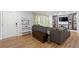 Cozy living room featuring a comfortable sofa and bright, natural light at 2416 Elmwood Se Cir, Atlanta, GA 30339