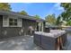 Upper deck with outdoor sectional seating, ideal for relaxation and enjoying the backyard view at 2416 Elmwood Se Cir, Atlanta, GA 30339