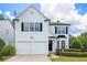 Traditional two-story home with a manicured lawn and front-entry two-car garage at 3710 Ridgefair Dr, Cumming, GA 30040