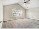 Main bedroom with carpet flooring, ceiling fan and natural light at 3710 Ridgefair Dr, Cumming, GA 30040
