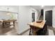 Spacious basement with a pool table and a rustic bar area with wooden accents at 5605 Miners Rdg, Cumming, GA 30028