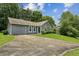 Charming single-story home featuring a stone accent wall, attached garage, and well-maintained front lawn at 1050 Chapman Circle Cir, Stone Mountain, GA 30088