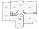 Detailed floor plan showcasing the layout of the home at 130 Hamilton Way, Roswell, GA 30075
