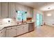 Eat-in kitchen featuring stainless steel appliances and lots of counter space at 203 Cedar Creek Ct, Acworth, GA 30101