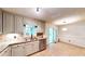 Eat-in kitchen featuring stainless steel appliances and lots of counter space at 203 Cedar Creek Ct, Acworth, GA 30101