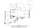 Detailed floor plan showcasing the layout of the main level with key room dimensions and connections at 1111 Waterford Green Pt, Marietta, GA 30068