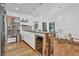 Modern kitchen with a granite island with bar seating and stainless steel appliances at 3860 Paint Cir, Douglasville, GA 30135