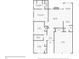 Detailed floor plan showcasing the layout of rooms and flow of the house at 3198 Liberty Commons Dr, Kennesaw, GA 30144