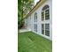 Backyard with large windows at 1971 Wellesley Trce, Dunwoody, GA 30338